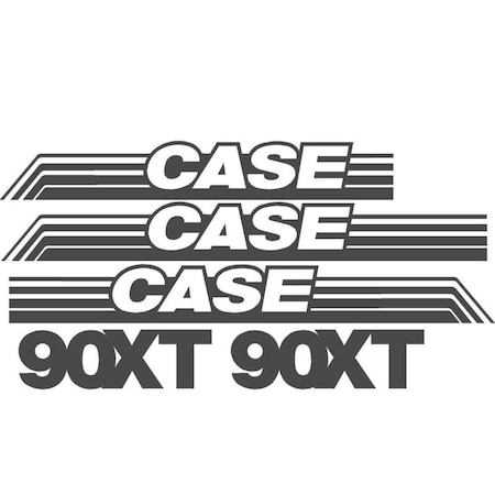 Aftermarket New Whole Machine Decal Set Fits Case Skidsteer 90XT CASE90XTDECALSET